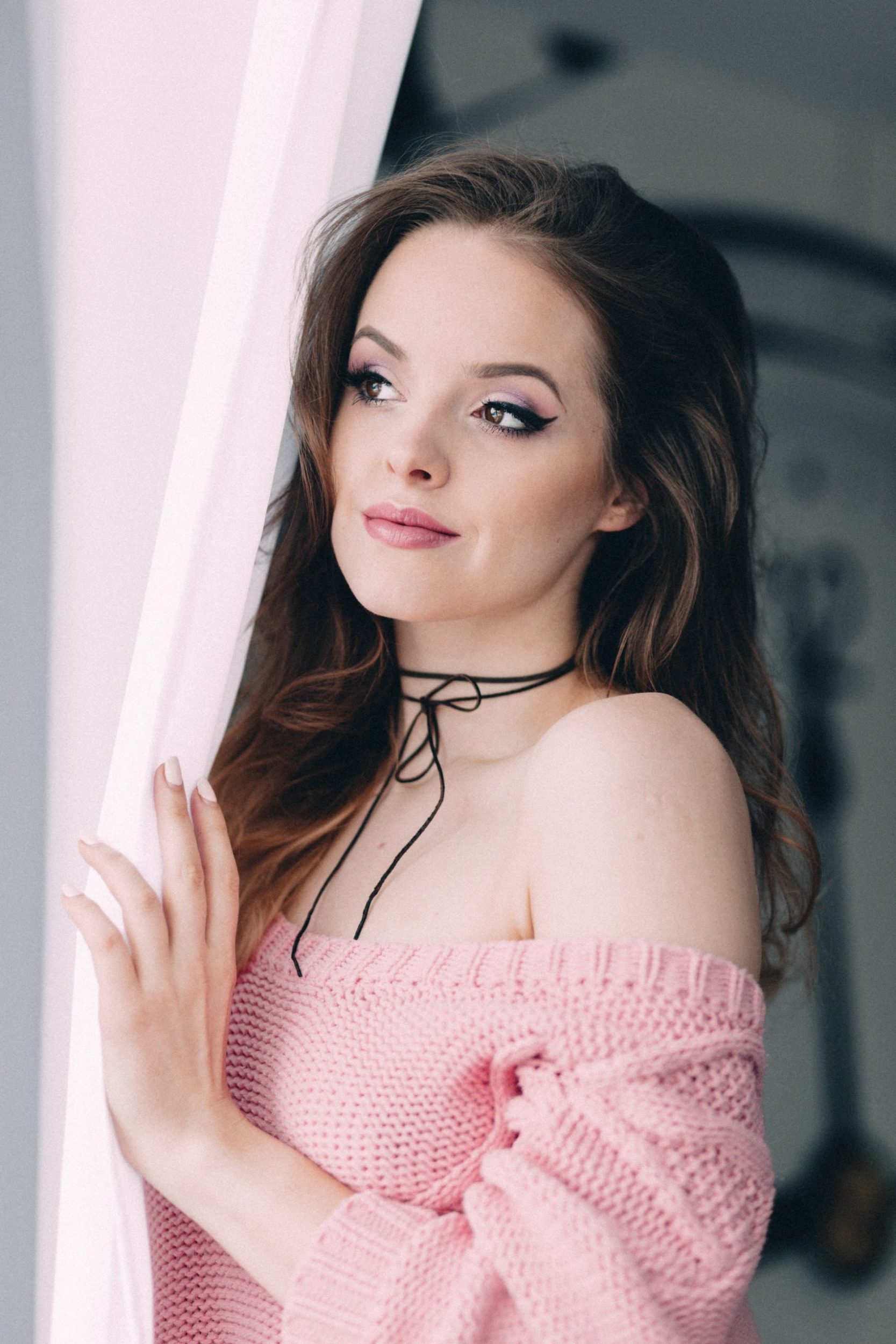 a woman posing for a picture