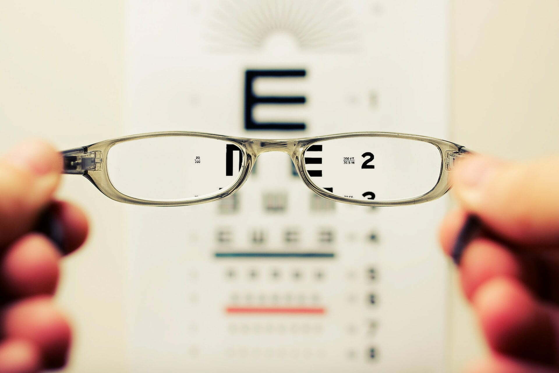 a person measuring a measuring device
